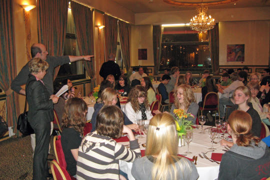 Dinner at hotel in Caen