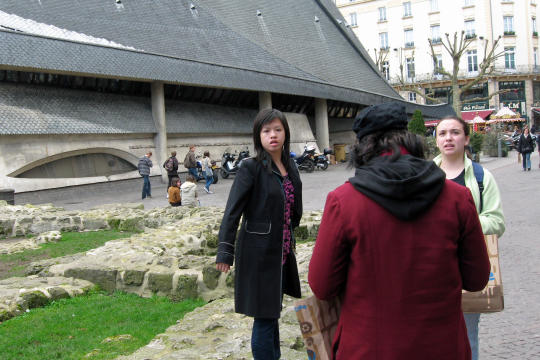 Near church of Ste Jeanne d'Arc in Rouen