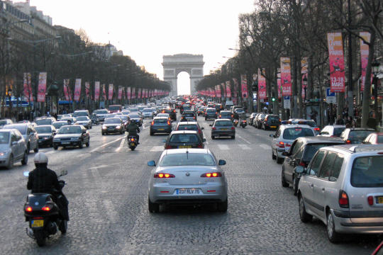 Traffic in Paris